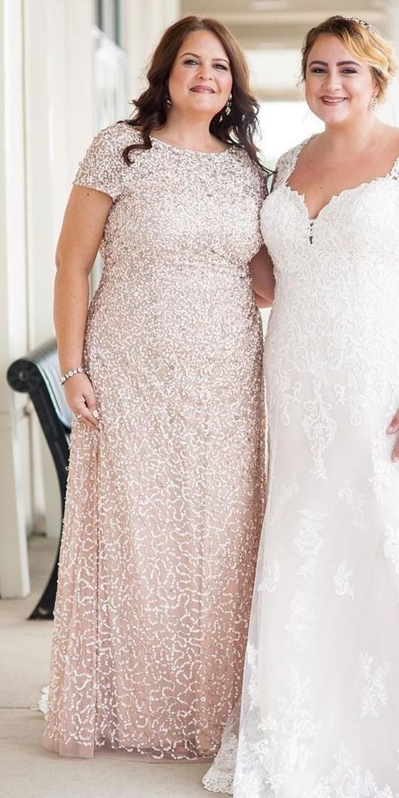 mother of the bride plus size dresses